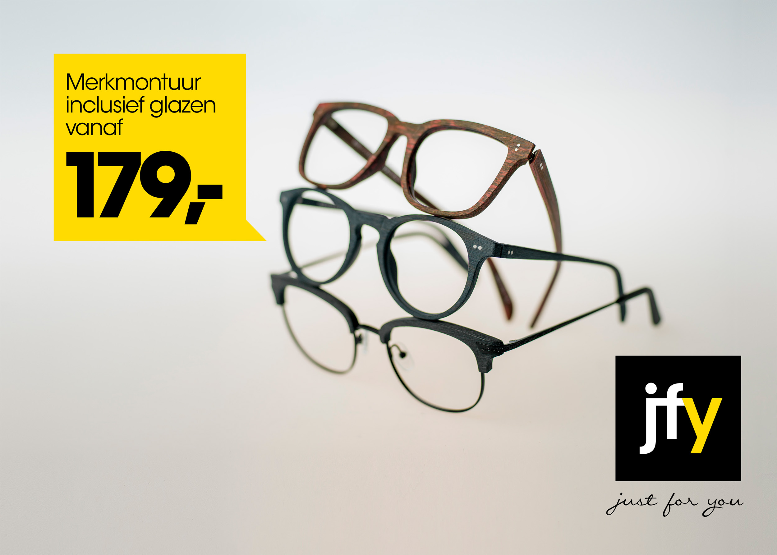 Eyewear, brillen fotografie voor campagne Zonneveld Optiek