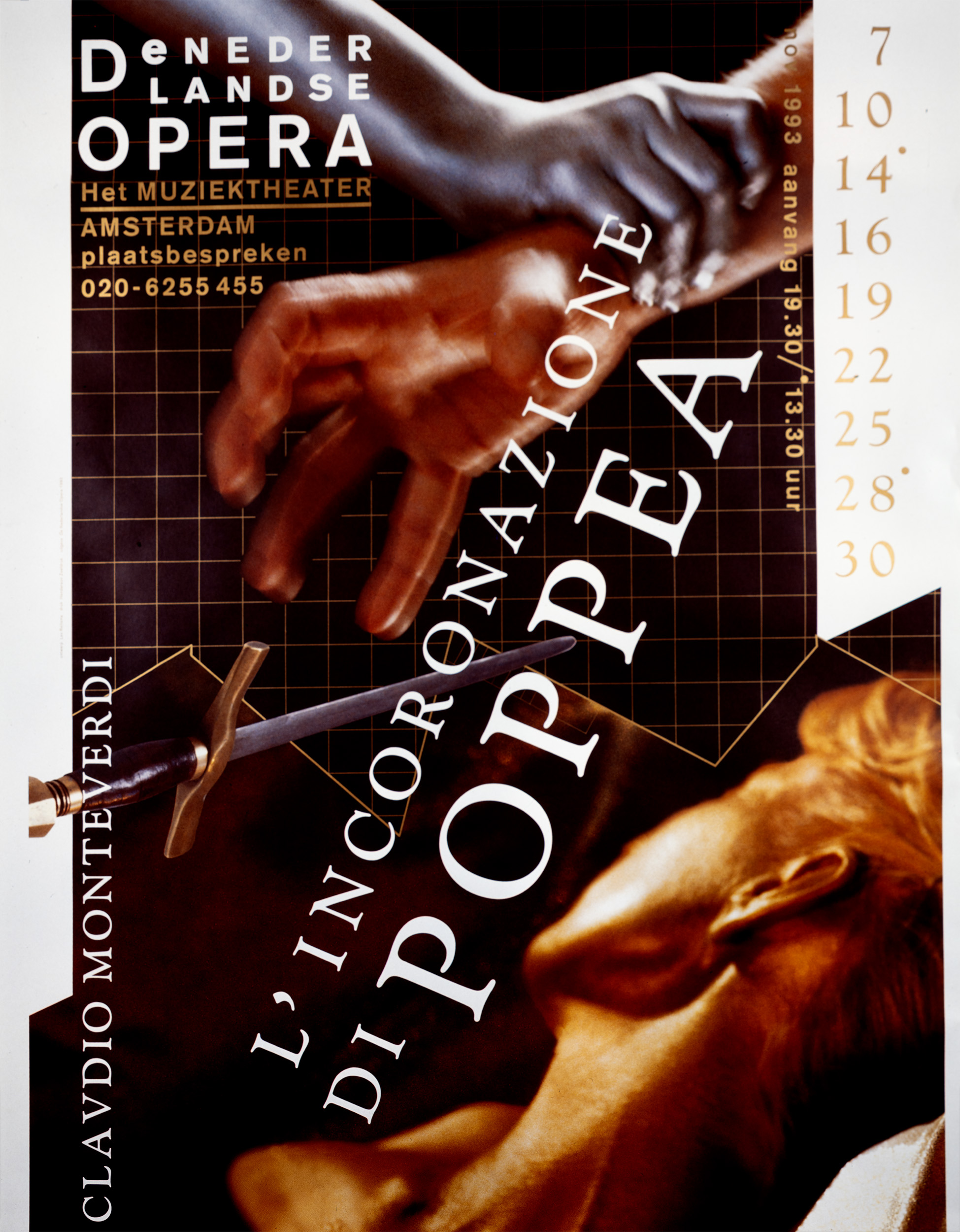 Fotografie voor de Nederlandse Opera. L' incoronazione di Poppea Art direction en vormgeving: Lex Reitsma